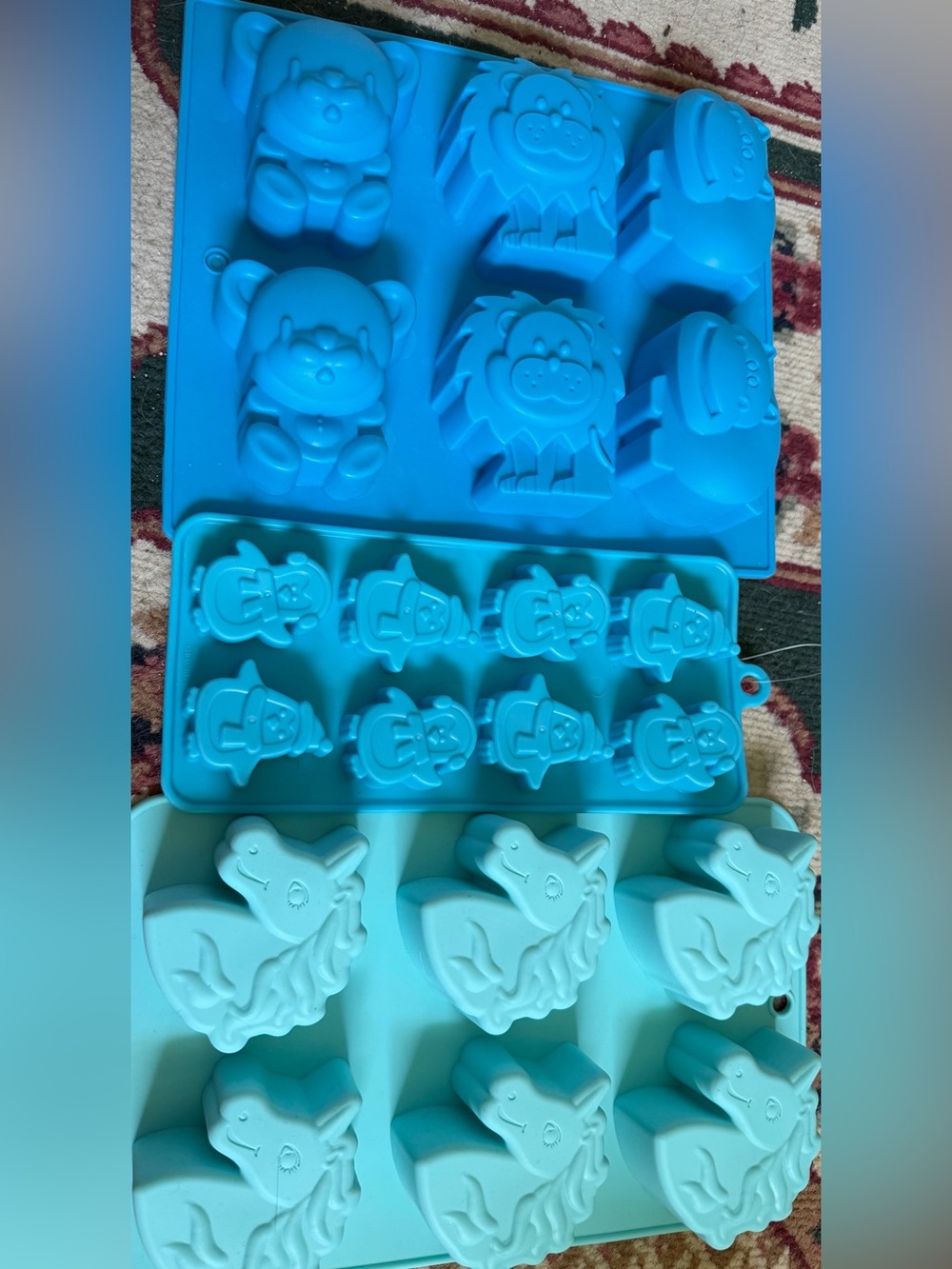 Kid friendly soap molds
